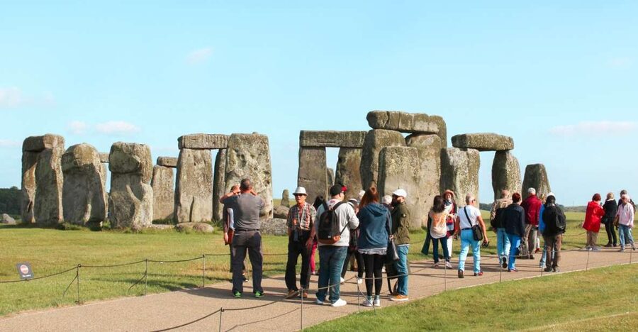London: Stonehenge, Windsor, and Bath Day Trip by Bus - Stonehenge on Salisbury Plain: cold layers, line reality, and photo timing
