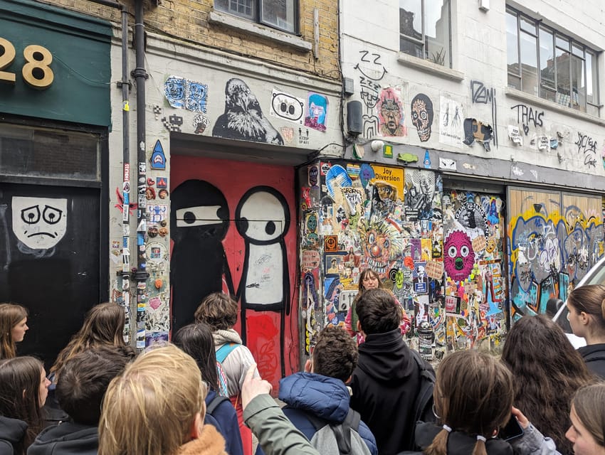 London: Street Art and Graffiti Guided Walking Tour - Meeting at Old Spitalfields Market, then walking into the East End