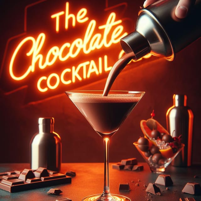 London: The Chocolate Cocktail Club - Edible chocolate shots and the snacks you can pair with sipping