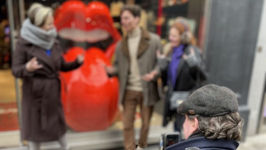 London: The Great British Rock and Roll Music Walking Tour - Getting There: Centre Point, Tottenham Court Road, and the Open Umbrella