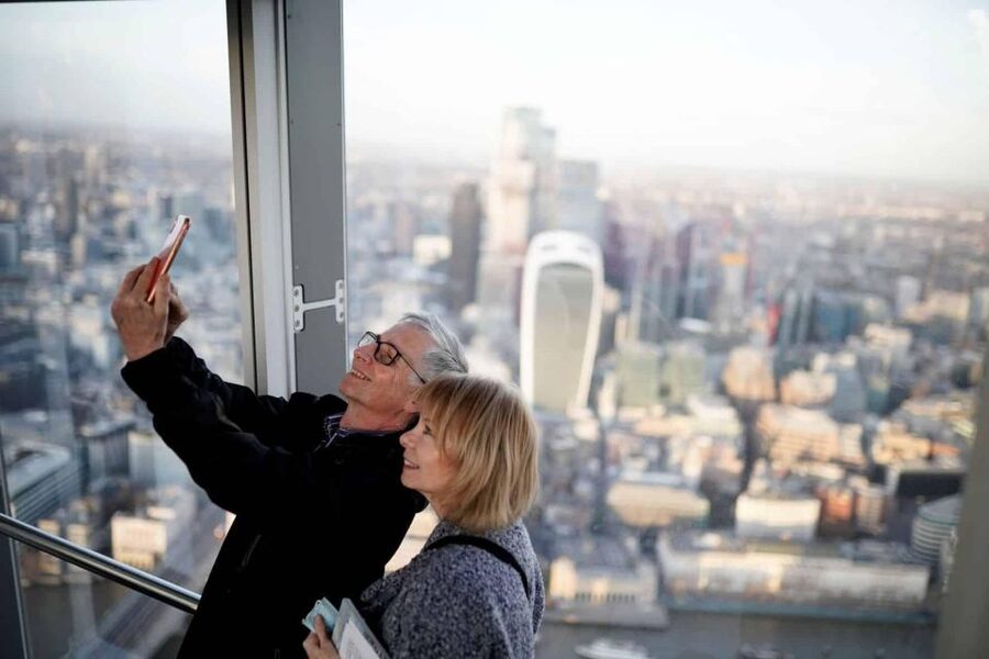London: The Shard Entry Ticket with Champagne - The 72nd-floor views: why the height is the point