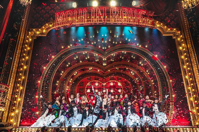 London Theatre: Moulin Rouge! The Musical - Ticket value at about $35.81, and what is included