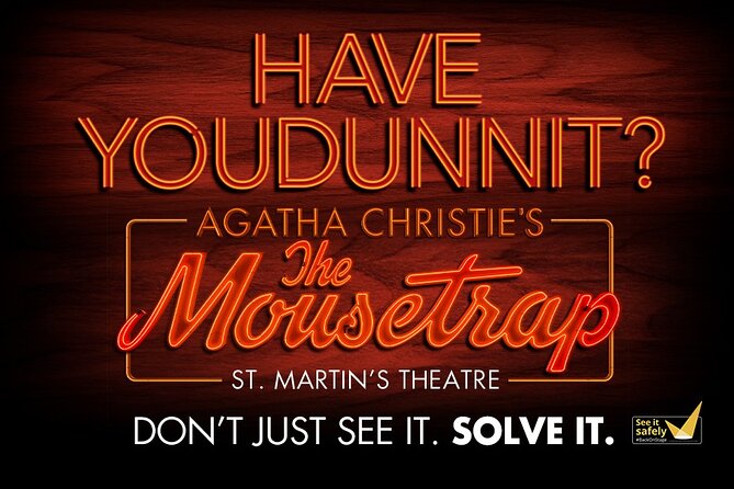 London Theatre: The Mousetrap - What the plot feels like, scene by scene, without the spoilers