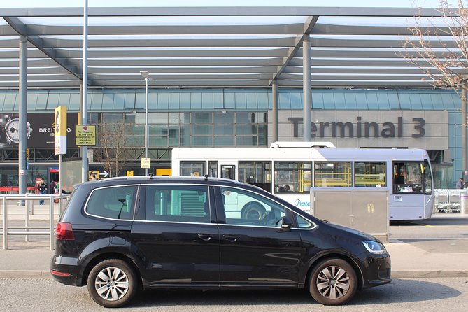 London to Heathrow Airport Private Departure Transfer - The car ride itself, what you get in plain English