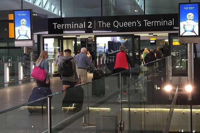 London to Heathrow Airport Private Departure Transfers - The Actual Heathrow Drop-Off Moment