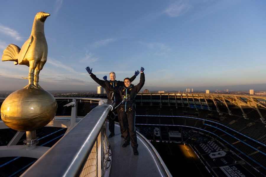 London: Tottenham Hotspur Stadium Skywalk Experience - The Climb Up: From Pitch Level to the Golden Cockerel