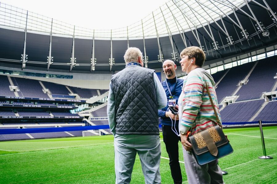 London: Tottenham Hotspur Stadium Tour - The tunnel and dugout zone: where matchday feels real