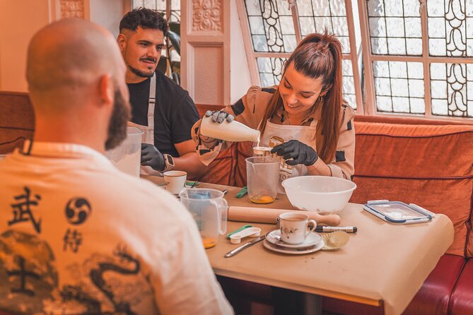 London Traditional English Scone Making and Tea Workshop - London West End Meeting Point: De Hems Dutch Cafe Bar to Baking Apron