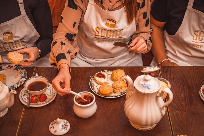London Traditional English Scone Making and Tea Workshop - Clotted Cream and Jam: The Real Test, Then the Best Bite