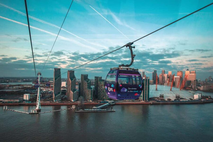 London: Uber Boat Return River Ticket + IFS Cloud Cable Car - Entering the river zone: What you can do on the Uber Boat ticket