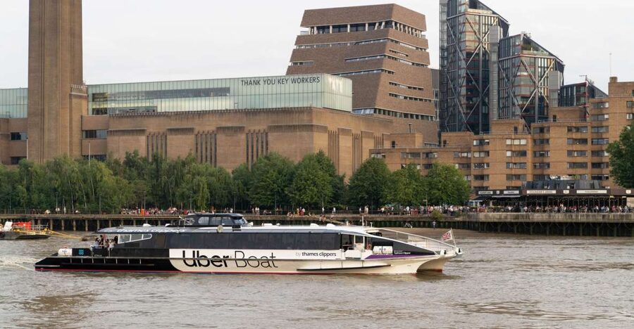 London: Uber Boat Single Trip and London Cable Car - Two rides, one day: Thames Clippers by river plus IFS Cloud Cable Car