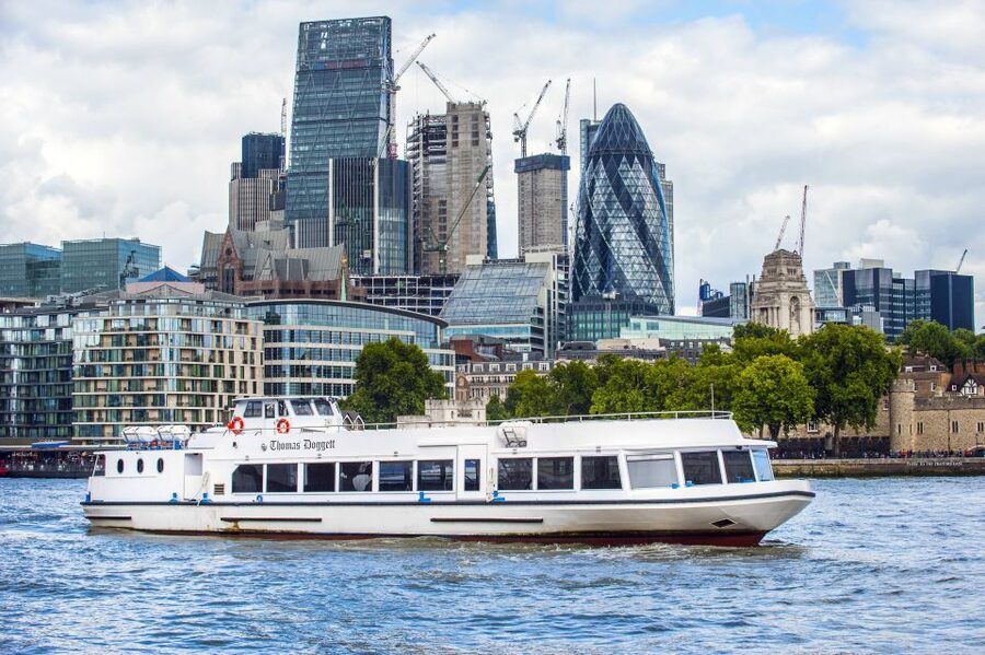 London: Westminster to Tower Bridge River Thames Cruise - En route pier stops: Embankment, Festival, and Bankside