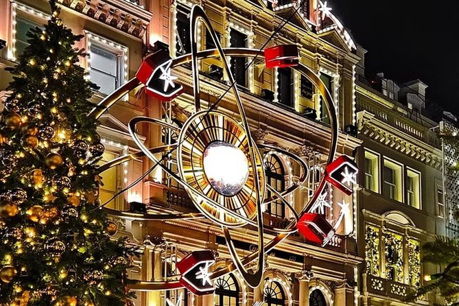 Magical London Christmas Lights Walking Tour with a Londoner - Carnaby Street finale in Soho, a colorful goodbye