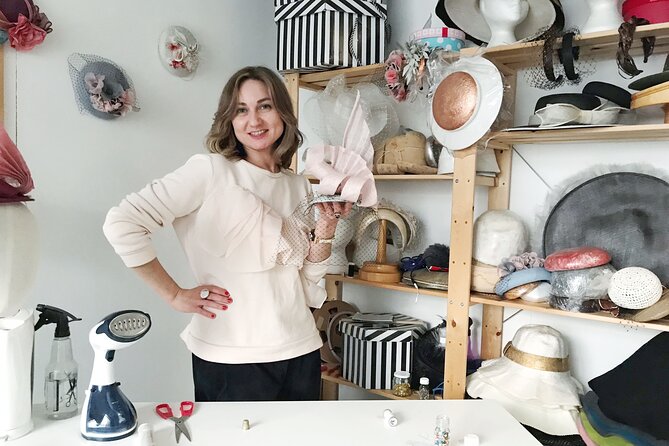 Make a Fascinator Hat with a Designer in London - A London Studio Session at Make Space Studios (Newnham Terrace)