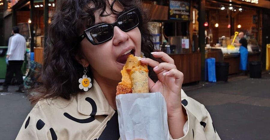 No Diet Club - Best food Tour in East London - Borough Market: when dessert and savory both get their moment