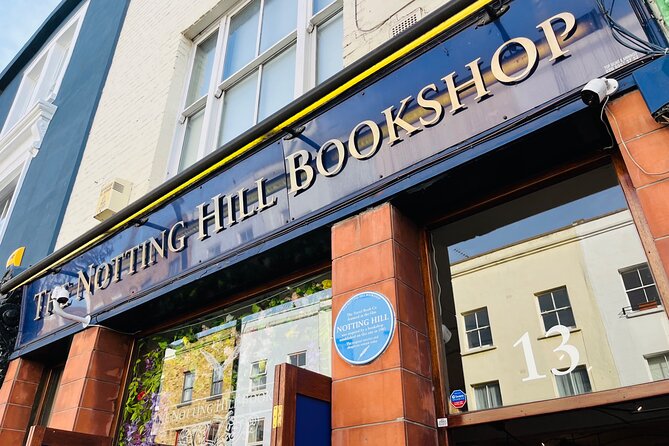 Notting Hill Walk Celebrities and Film Locations - The Travel Bookshop stop, built for movie fans
