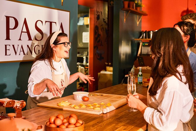Pasta Making with Unlimited Prosecco in London's West End - West End energy, but the focus stays on handmade pasta