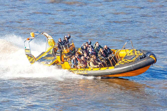 PRIVATE HIRE SPEEDBOAT 'THAMES BARRIER EXPERIENCE - 70 minutes from Embankment - Price and Value: One Boat, Up to 12 People