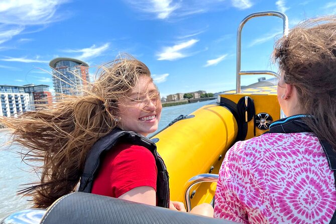 PRIVATE HIRE SPEEDBOAT 'TOWER RIB BLAST' - 20 minutes from Tower Millennium Pier - HMS Belfast: seeing a big ship shape the skyline