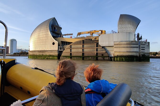 PRIVATE HIRE SPEEDBOAT 'ULTIMATE TOWER RIB BLAST' FROM TOWER PIER - 40 Minutes - Greenwich, the O2 Dome, and the Thames Barrier Turn