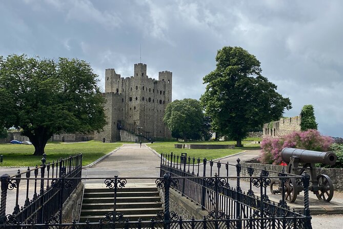 Private Kent Castles and White Cliffs of Dover Day Tour - Rochester Castle and Cathedral: Norman Walls and a Quick Shot of Awe