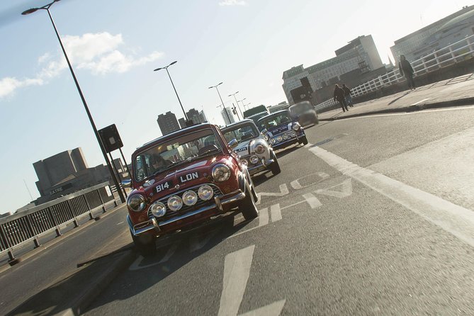Private Panoramic Tour of London in a Classic Car - Leake Street Arches and the Banksy walls, plus a hands-on moment