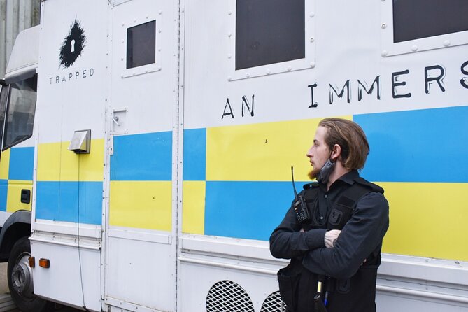 Private Prison Van Escape Game - London Immersive Experience - Where to Meet and How to Handle London Logistics