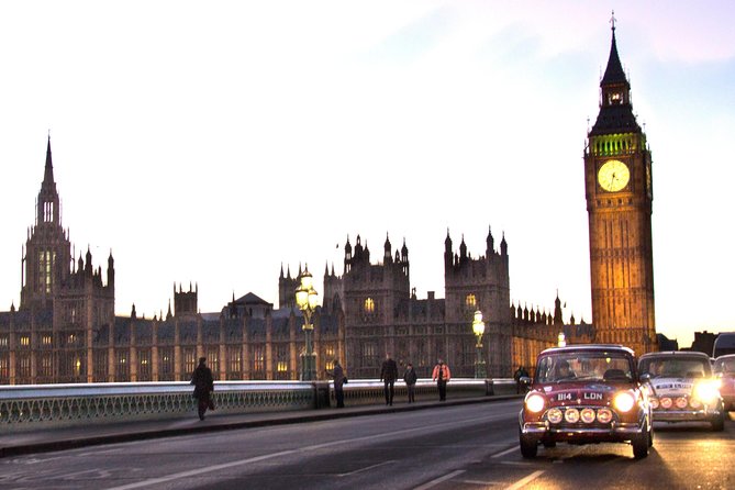Private Tour of London's Landmarks in a Classic Car - Zetter Clerkenwell Start, Central Pickup, and a No-Hassle Finish