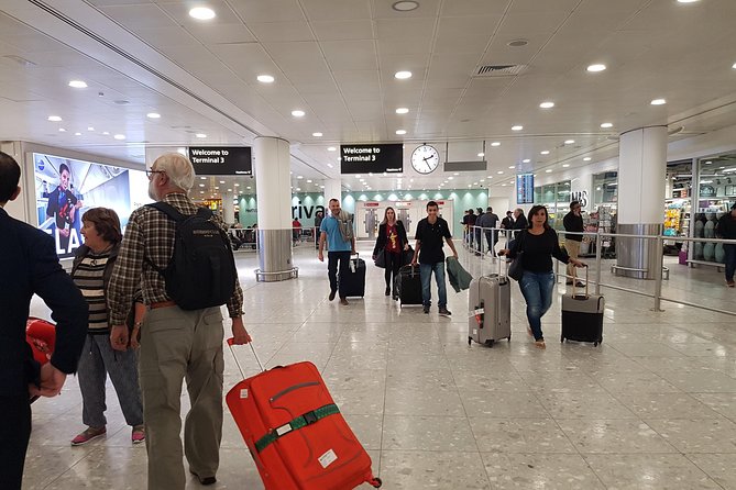 Private transfer from Heathrow to your London Hotel - Meeting Point and Service Hours at Heathrow Arrivals