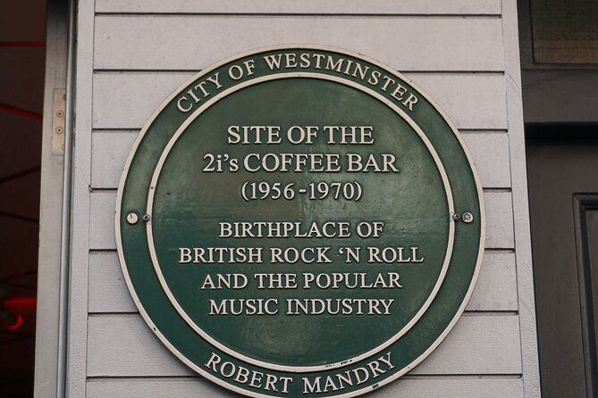 Rock Music Walking Tour of London's Soho - Lennon’s comedy stop and the Oasis album cover spot