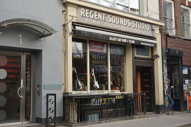 Rock Music Walking Tour of London's Soho - Denmark Street: the tightest concentration of rock energy