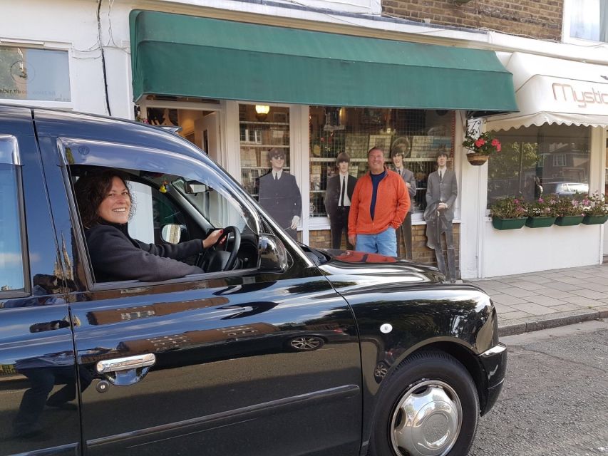 Rock ‘n Roll London Tour By London Taxi - Price and what you get for $673 per group (up to 6)