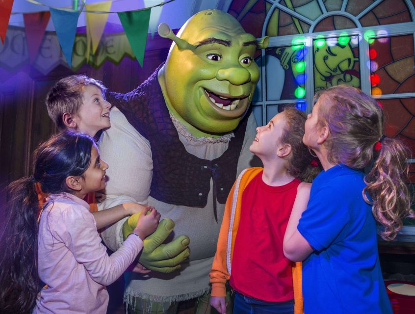 SEA LIFE London & DreamWorks Shrek's Adventure: Combo Ticket - The Live Show Structure: 12 Fairytales Plus Characters You Recognize