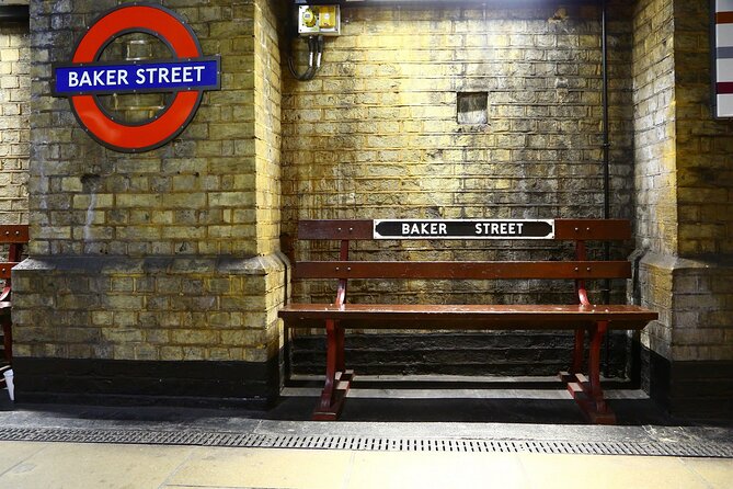 Secrets of Underground Walking Tour with London Transport Museum - Baker Street start at 1:00 pm, guided from the Sherlock Holmes statue