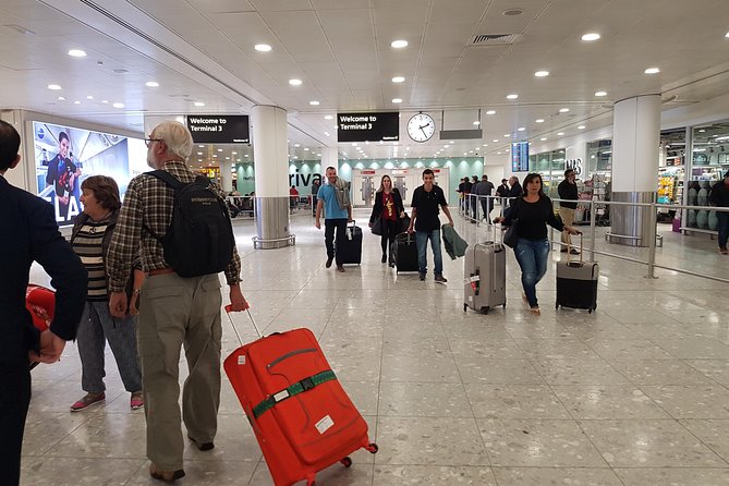 Shared Arrival Transfer London Airport to Hotel Accommodation - From Airport to Hotel Without the Stress Spiral