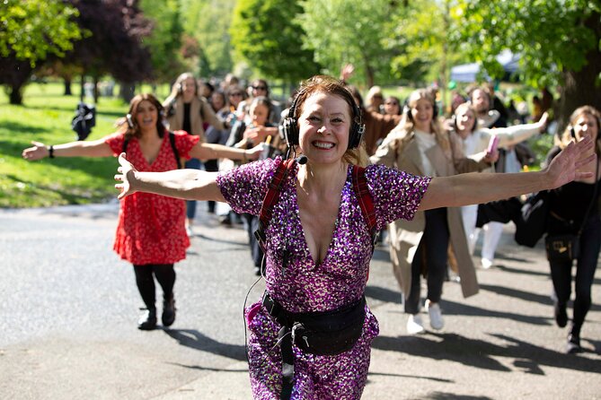 Silent Disco Walking Tours West End Boogie Shoes - Time, distance, and what your body needs to handle
