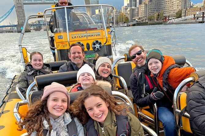 Speedboat Cruise Tour: Embankment OR Westminster Pier -70 minutes - The O2 Arena Run and James Bond Style Music