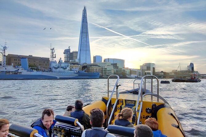 Speedboat 'Ultimate Tower Blast' from Tower Millennium Pier - 40 minutes - The Shard on the way back: a neat bonus for a short ride