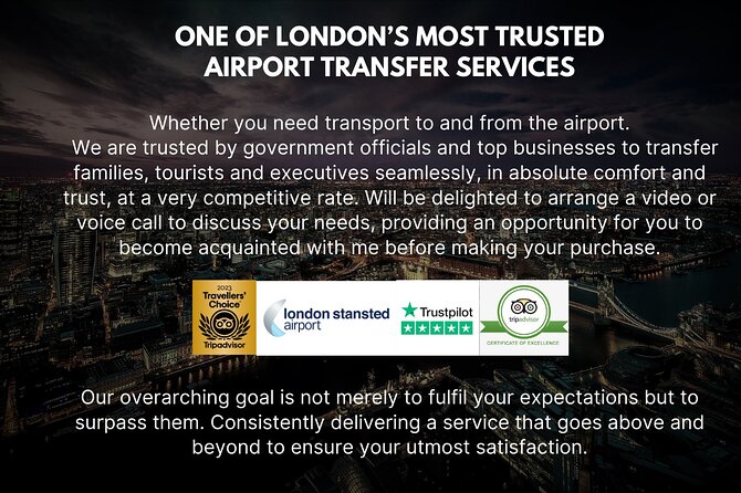 St Pancras International Station Chauffeur/ Taxi - Central London - Vehicle Comfort: Ford Galaxy Space for 4 and Clean Between Trips