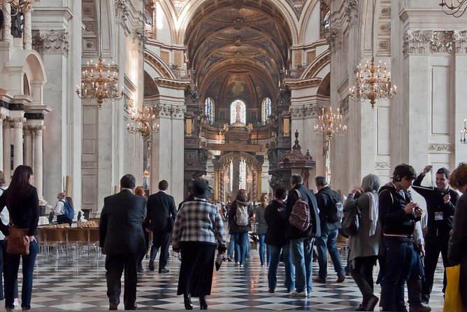 St Paul's Cathedral Admission Ticket - Multimedia guide in English, plus free guided tours on-site
