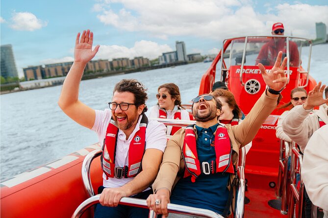 Thames High-Speed Zone Speedboat in London - The 45-Minute Route: Tower Bridge to Canary Wharf, With Big Photo Angles