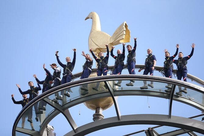 The Dare Skywalk Climb - The climb itself: briefing, harness feel, then 46.8 metres of glass walkway