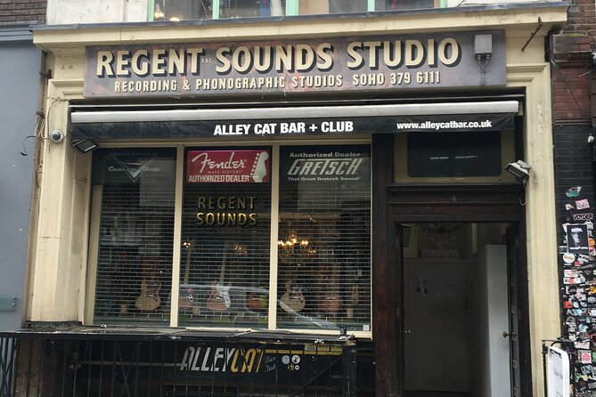 The Great Rock and Roll Walking Tour of London - Ziggy at Heddon Street: a plaque you can actually see
