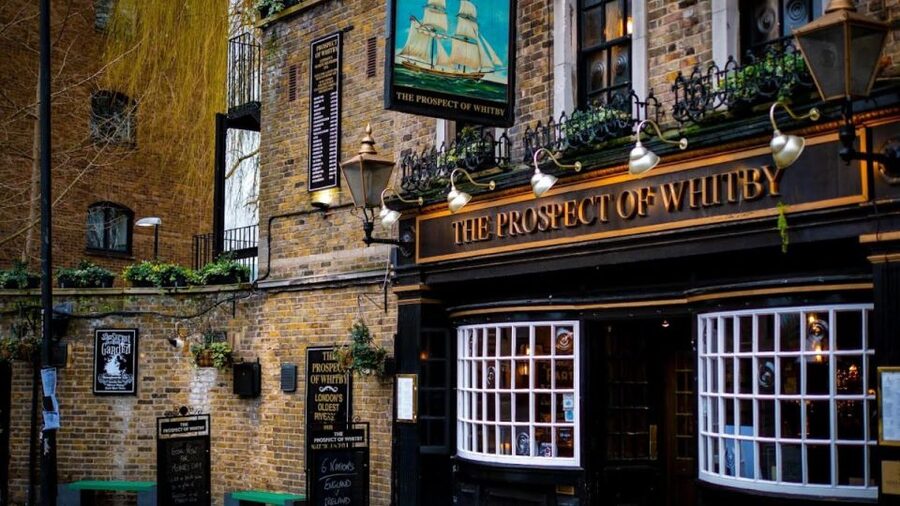 The London Historic Pubs Tour - Prospect of Whitby, Formerly the Devil’s Tavern