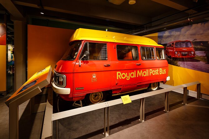 The Postal Museum Admission Ticket - The main Postal Museum galleries, stamps, and social history
