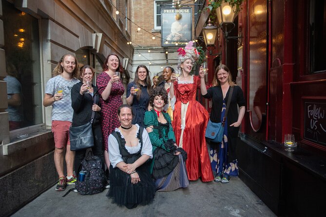 Theatrical Walking Tour with Harlots, Strumpets and Tarts - Covent Garden, but with the lid pulled off