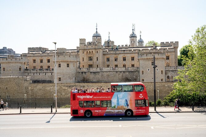 TopView® 48 Hr Hop on Hop off Bus Tour with River Cruise & Walks - Tower of London to Butler’s Wharf: The Thames-Side Payoff