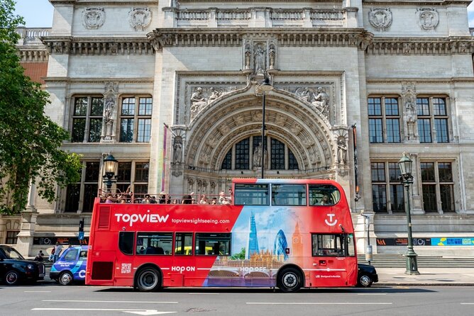 TopView® Hop-On Hop-Off London Discover Pass: 48-120 Hours - Royal Park & Palace Walk at 9:45: Buckingham Area to Trafalgar Square
