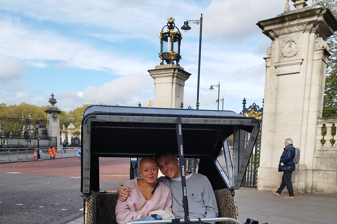 Touching Distance LONDON Rickshaw/Pedicab Private Tour - What the 4 to 5 hour timing feels like day-to-day