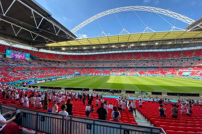 Tour of Wembley Stadium in London - Crossbar Exhibition and The Walk of Legends: Wembley’s 1924 Roots